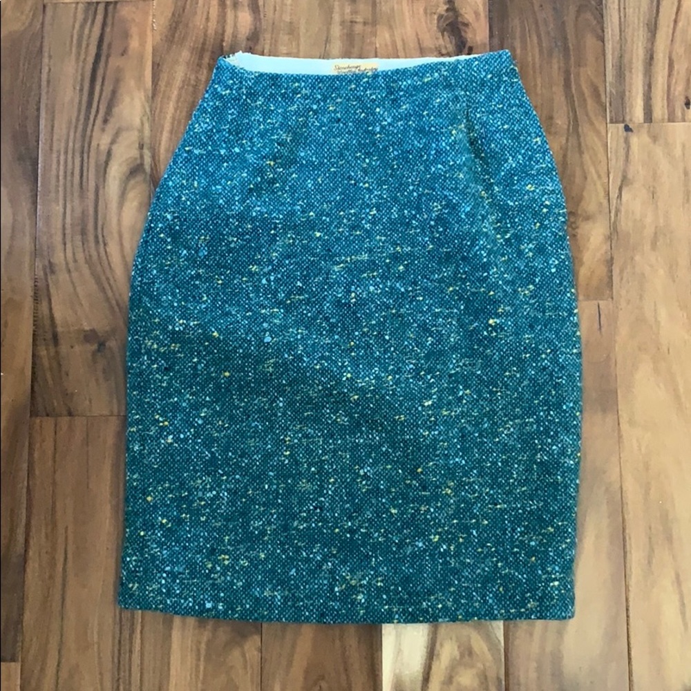 Stonehenge Woolen Industry 1950s skirt xs